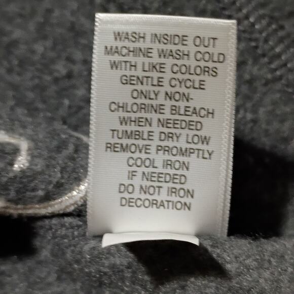 Croft & Barrow Women's Medium Polar Fleece Full-Zip Cardinals/Birds/Birch Jacket - Picture 10 of 10